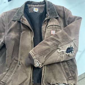 Distressed Carhartt Jacket